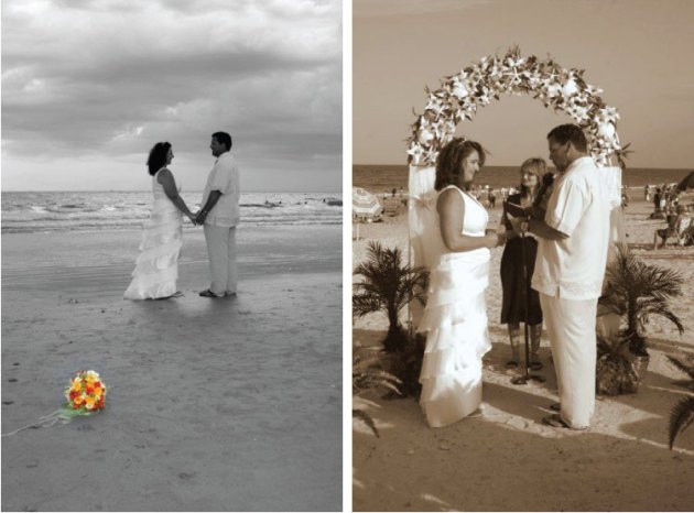 Ed & Amy's Cape Canaveral Beach Wedding