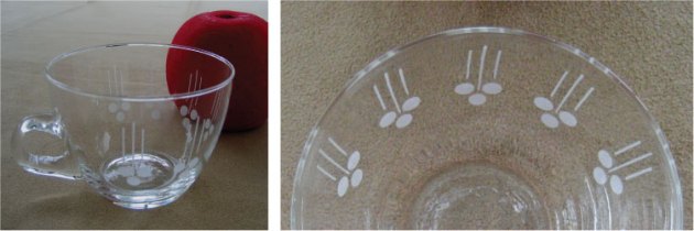 Punch cup with retro-mod design