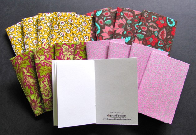 Fabric blank scratchbooks