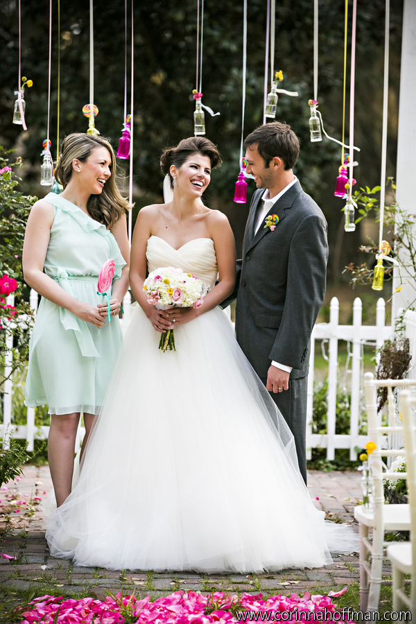 Candy land themed wedding Florida outdoor weddings