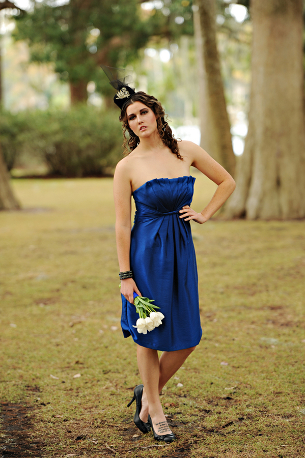 Royal Blue Wedding Invitations by Dogwood Blossom Stationery