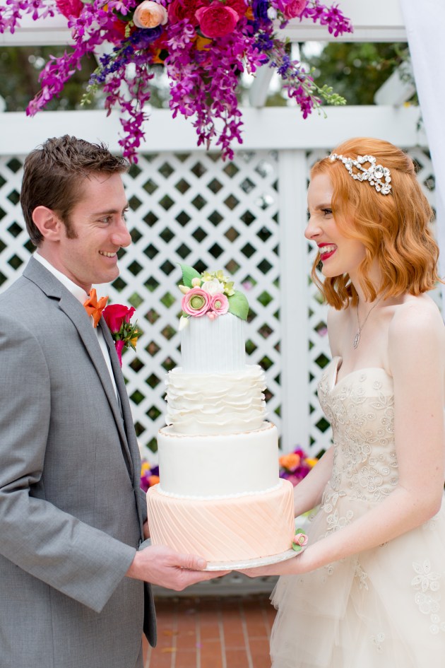 Rachel V Photography, Florida Federation of Garden Clubs, Dogwood Blossom Stationery, cake