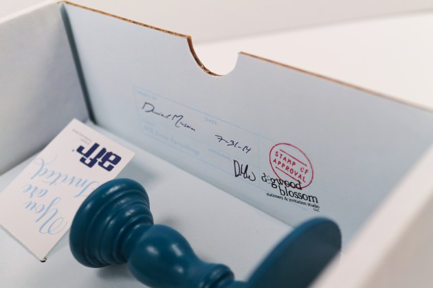 Dogwood Blossom Stationery, AFR The Blueprint, custom invitations, designer signature