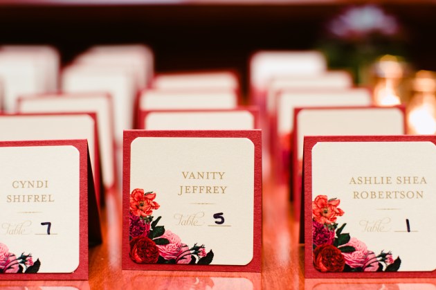 Errol Colon Photography, Dogwood Blossom Stationery, Orlando weddings, escort cards