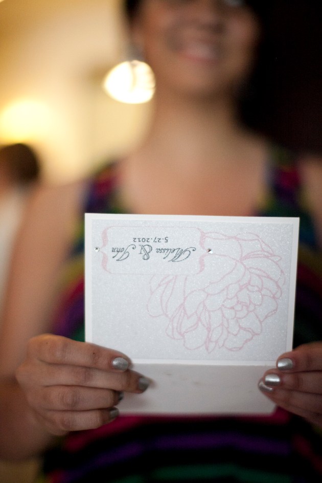 Sara Kauss Photography, Dogwood Blossom Stationery, Orlando weddings, reading invitation