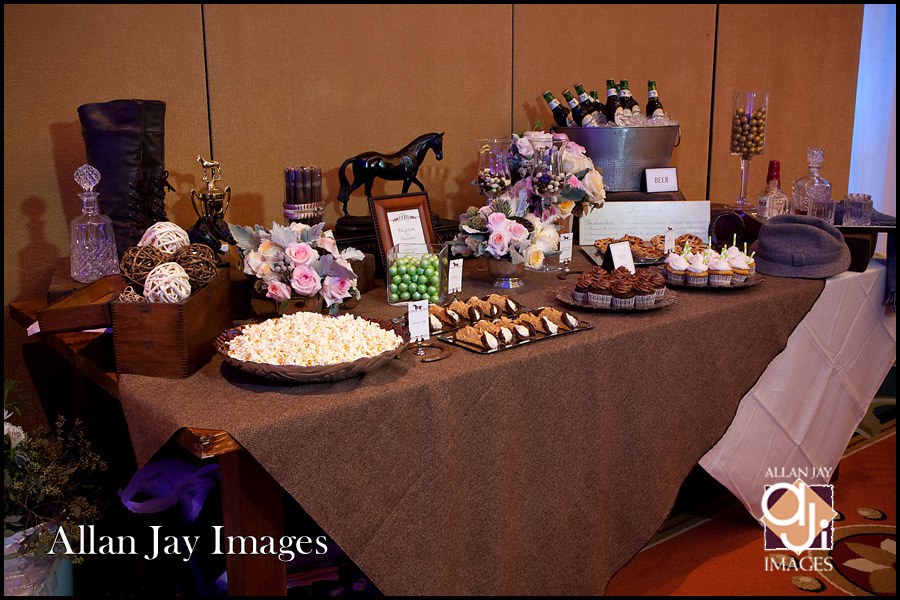 Allan Jay Images, Dogwood Blossom Stationery, Orlando weddings, dessert table