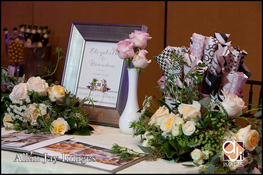 Allan Jay Images, Dogwood Blossom Stationery, Orlando weddings, flowers and sign