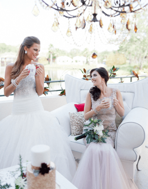 Andi Mans Photography, Dogwood Blossom Stationery, Orlando weddings, drinking hot chocolate