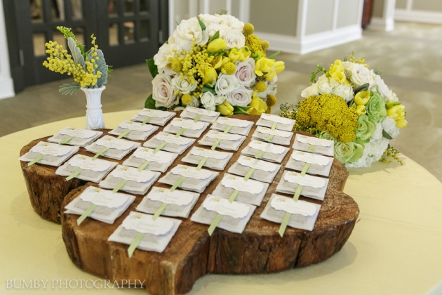 Dogwood Blossom Stationery, Bumby Photography, Ocoee Lakeshore Center, Place Cards and Florals