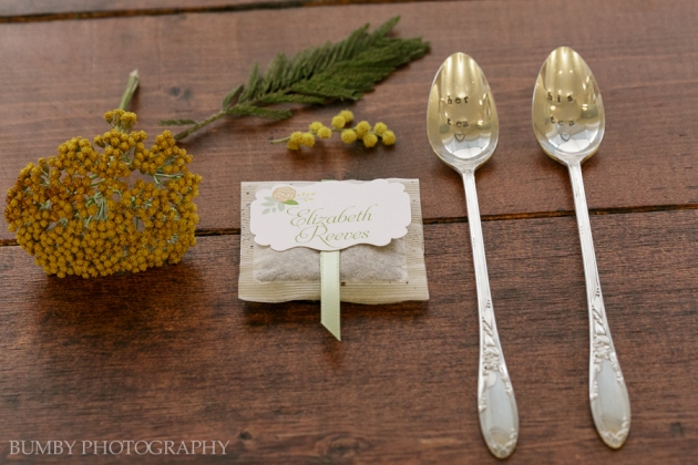 Dogwood Blossom Stationery, Bumby Photography, Ocoee Lakeshore Center, Place Cards and Iced Tea Spoons