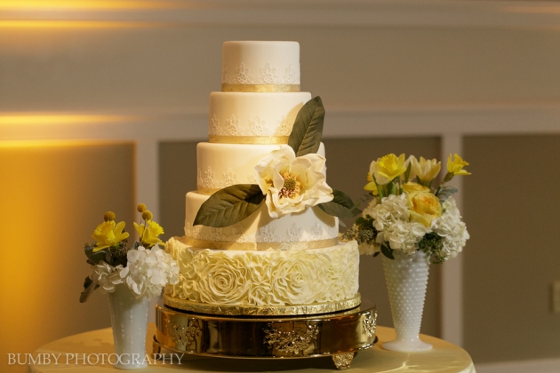 Dogwood Blossom Stationery, Bumby Photography, Ocoee Lakeshore Center, Wedding Cake