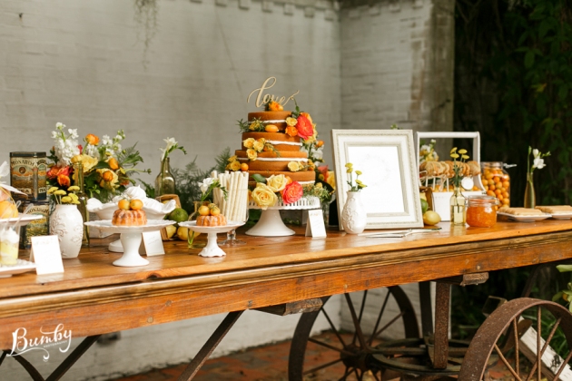 Bumby Photography, Peachtree House, Dogwood Blossom Stationery, Orlando, Citrus Wedding, Orange Wedding, Dessert