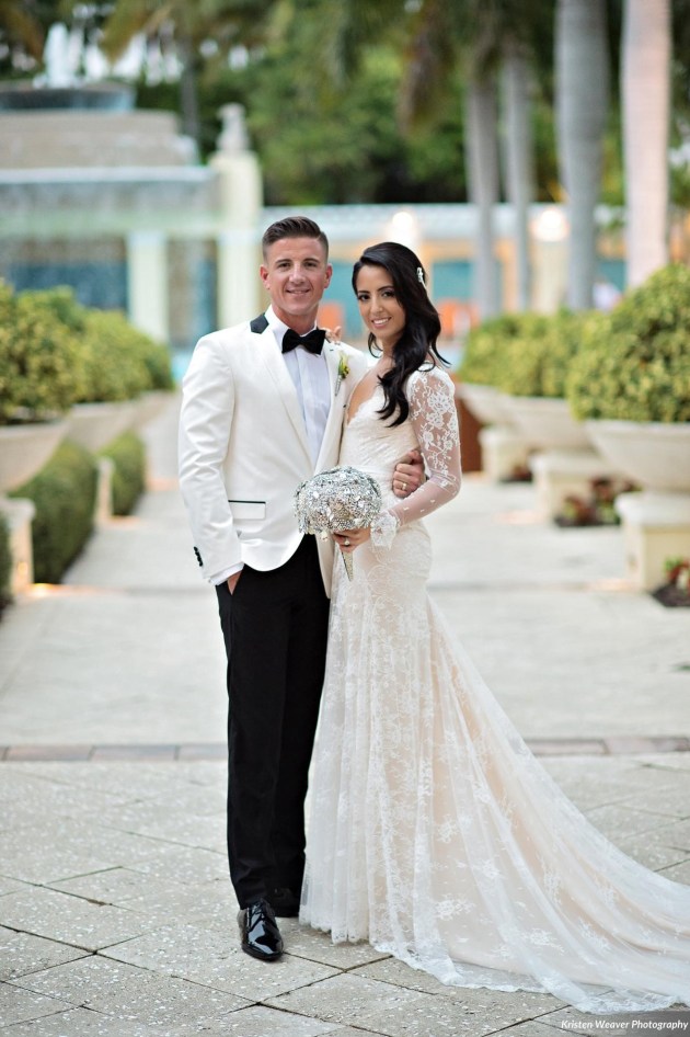 Dogwood Blossom, Elizabeth and Chad, Kristen Weaver, Bride and Groom, Black White and Gold Wedding