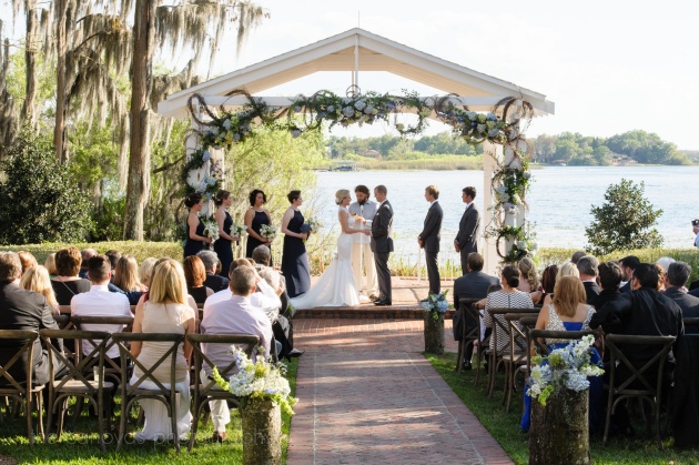 The Canovas Photography, Dogwood Blossom Stationery, Cypress Grove Estate House, outdoor ceremony, blue wedding