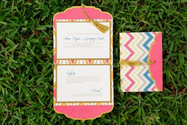 Pink Wedding Invitations